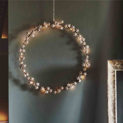 Starlight Wreath Light Gold