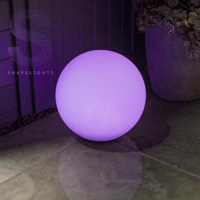 x4 Solar Sphere Lights Large 14"
