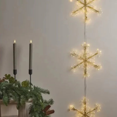 x3 Winter Trio Snowflake
