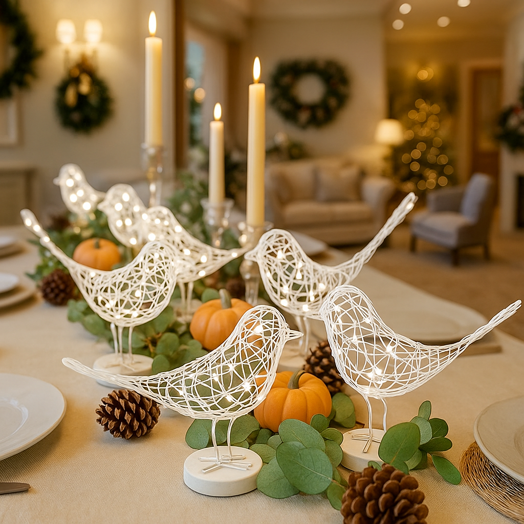 x6 Robin Lights white