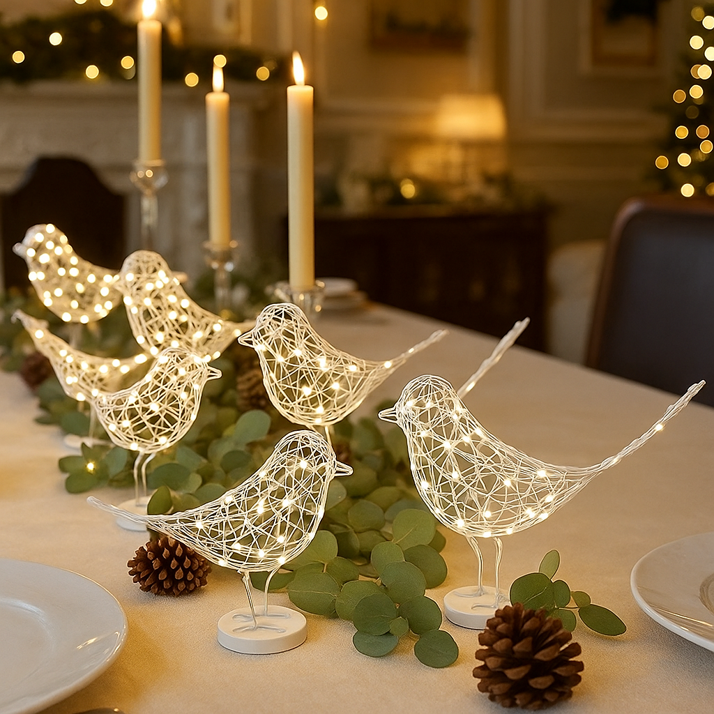 x6 Robin Lights white