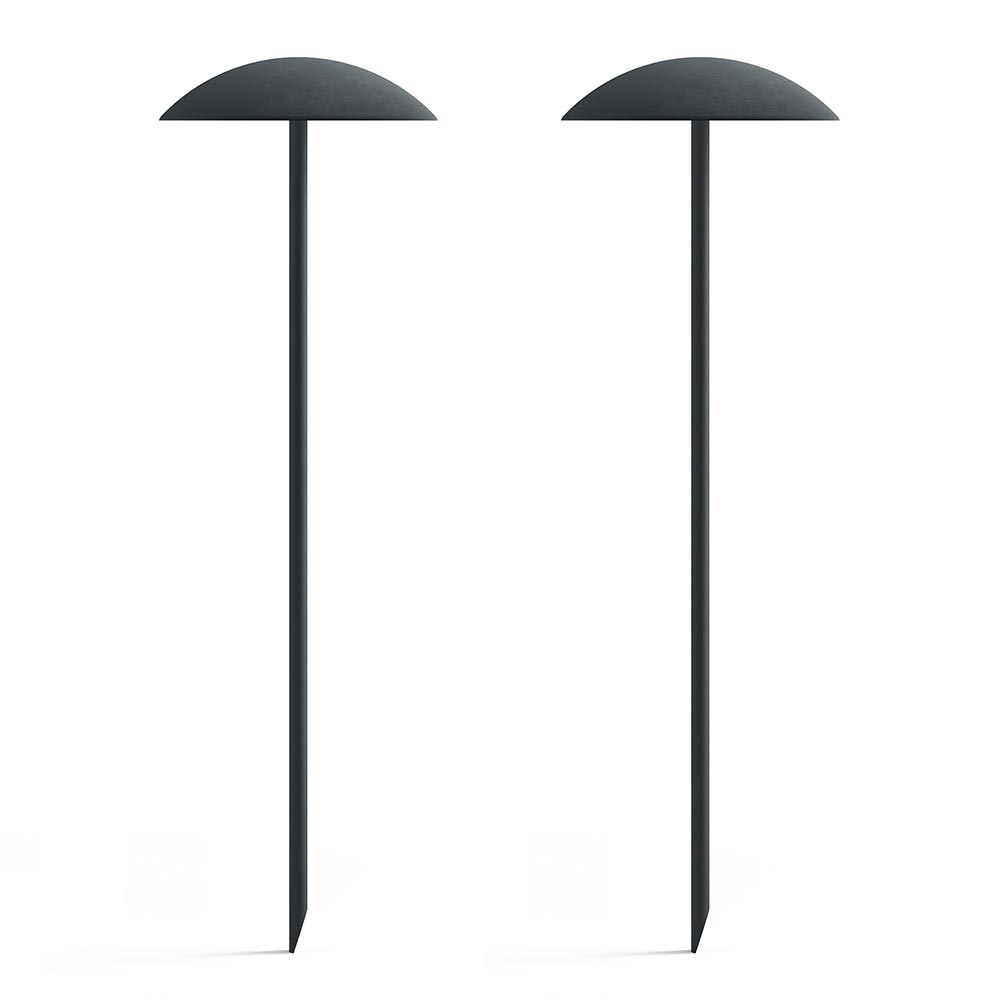 x2 Millfield Solar Mushroom Lights