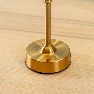 Lowe Rechargeable Table Lamp Antique Brass
