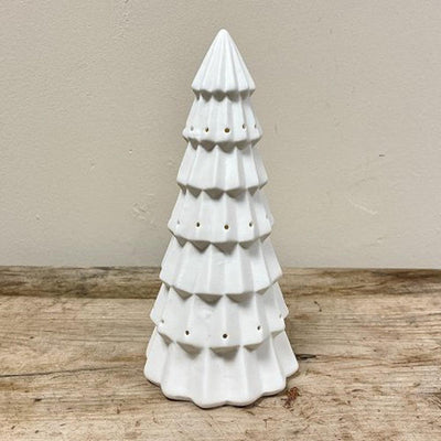 14x Ceramic Tree Lights x2 Snowberry Garlands