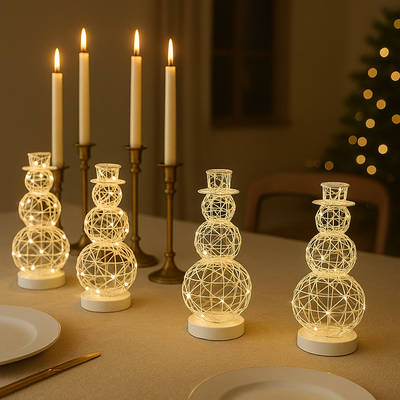 x6 Table Snowman White