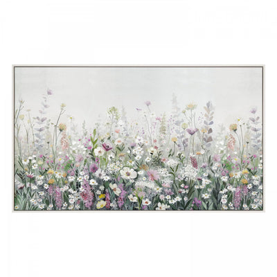 Floral Cascade Framed Art