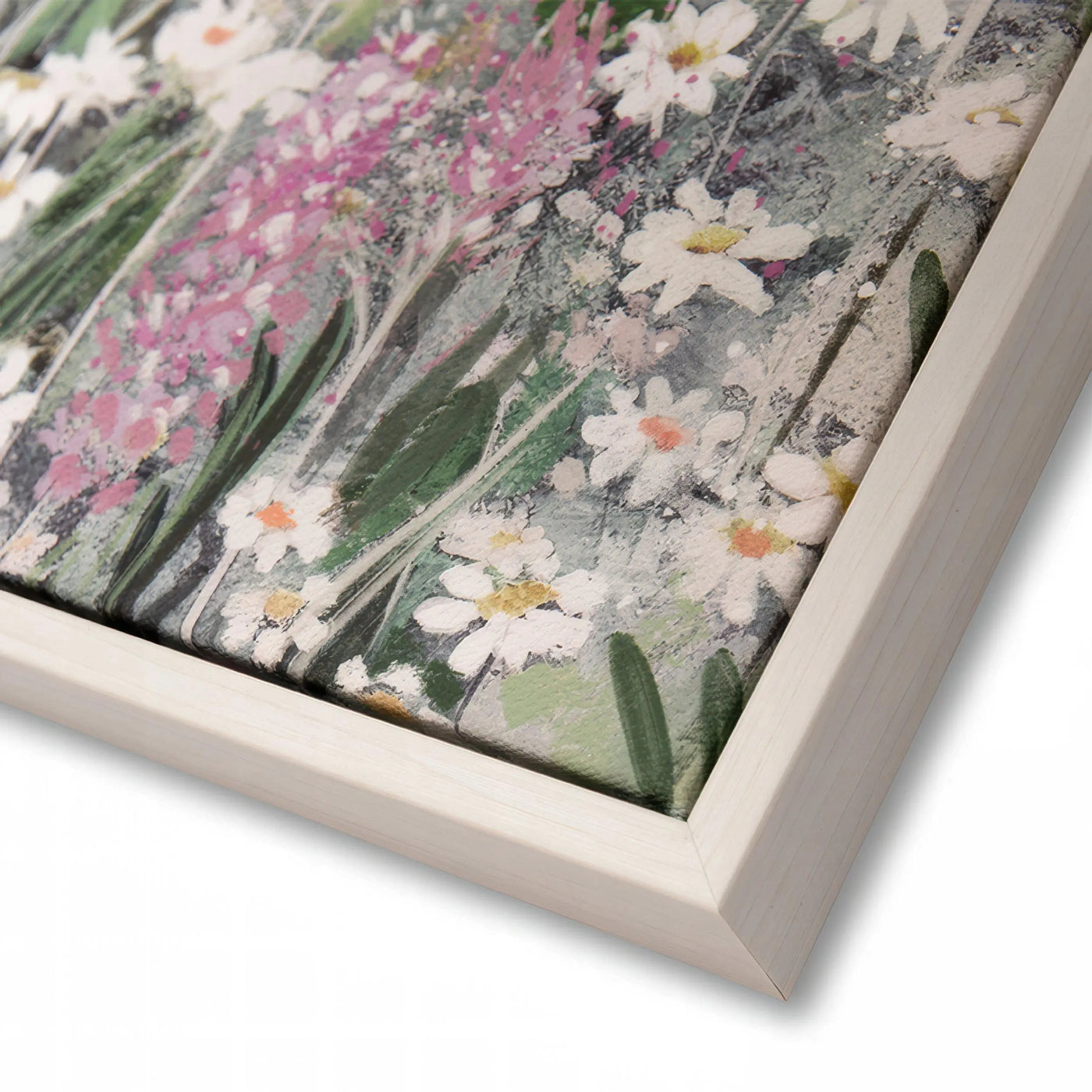 Floral Cascade Framed Art
