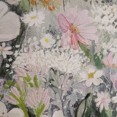 Floral Cascade Framed Art