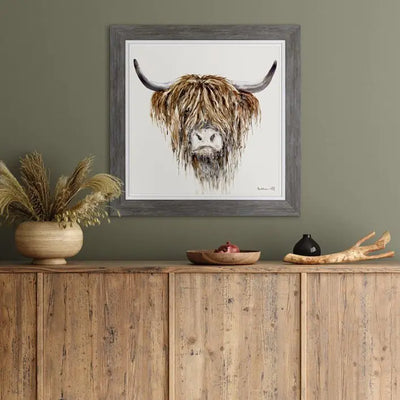 Freddie Framed Canvas