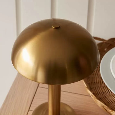 Bridport Rechargeable Table Lamp Warm Brass