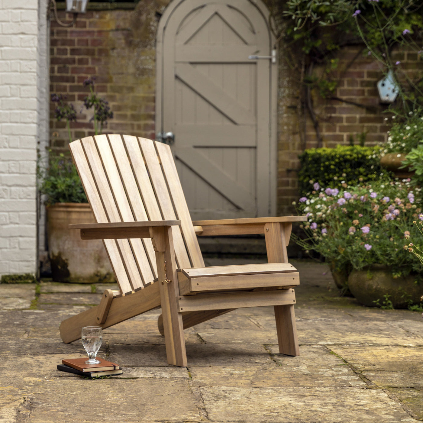 Aspri Lounge Chair with Footstool