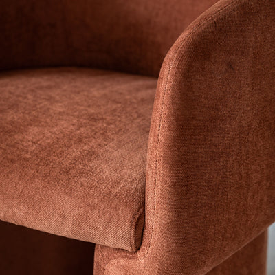 Holm Dining Chair Rust