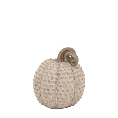 Resin Pumpkin Natural