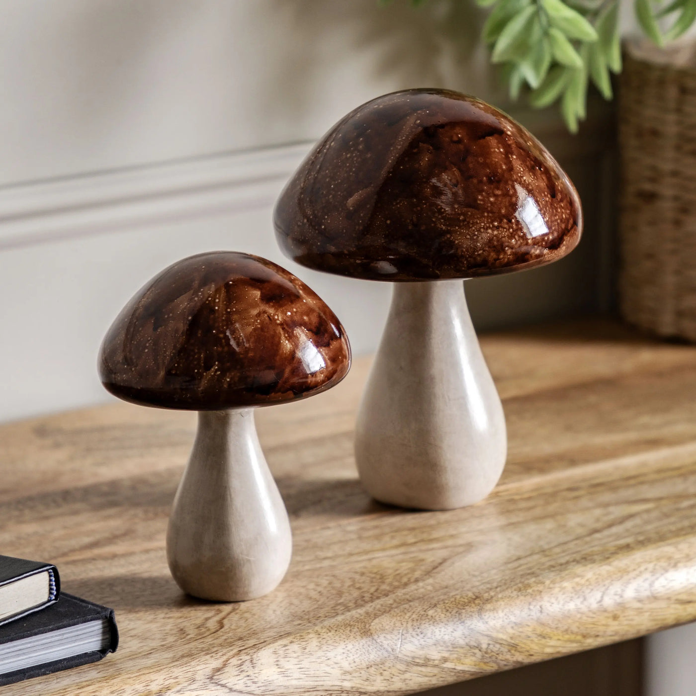 x2 Resin Mushroom