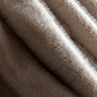 x2 Maple Faux Fur Throw Large