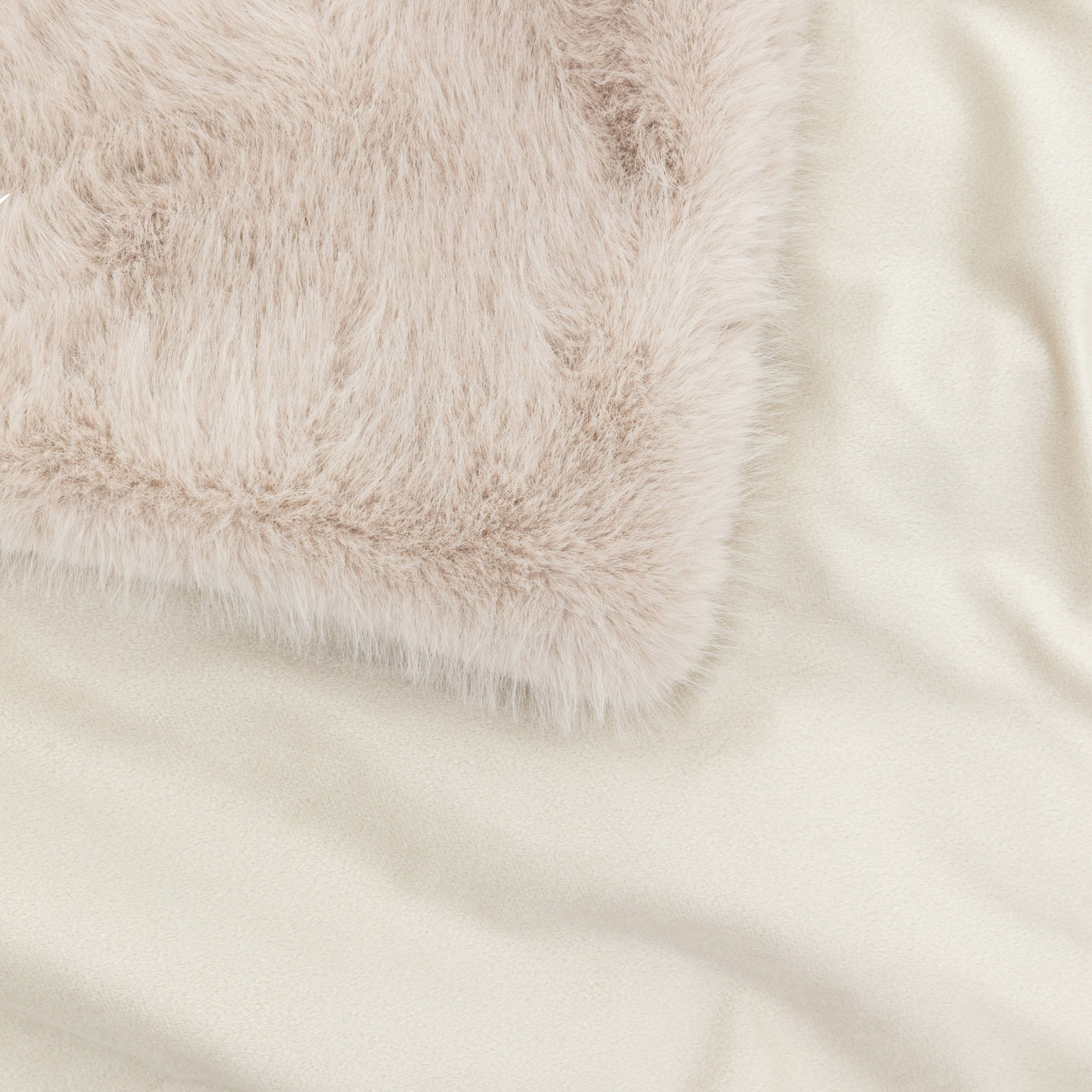 x2 Maple Faux Fur Throw Large