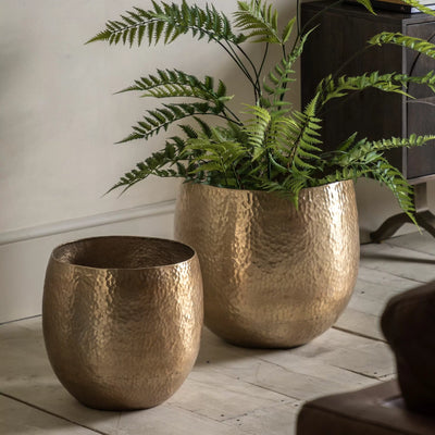 x2 Volta XL Metal Planters