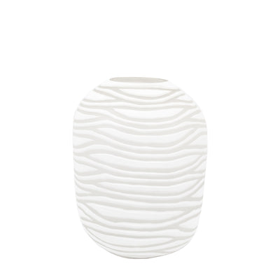 Andorra Handblown Carved Glass Vase Large