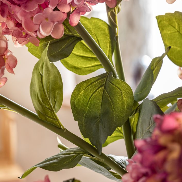 Vintage Hydrandea Bunch Pink