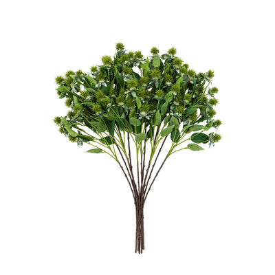 Faux Stem Thistle Green