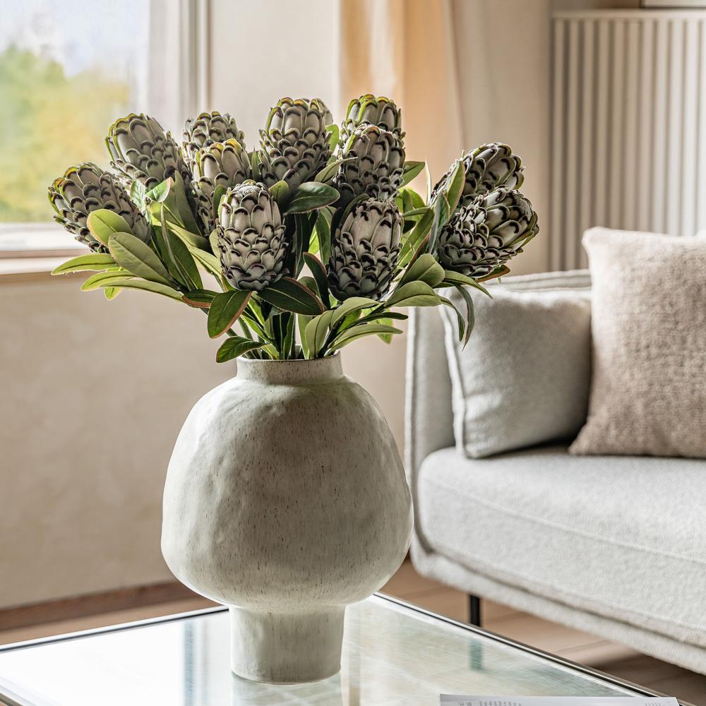 Faux Bunch Statement Tropical Green