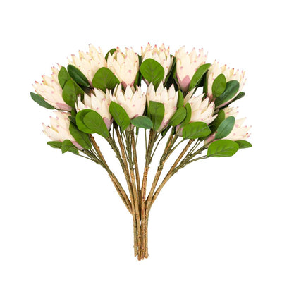 Faux Bunch Statement Tropical Ivory
