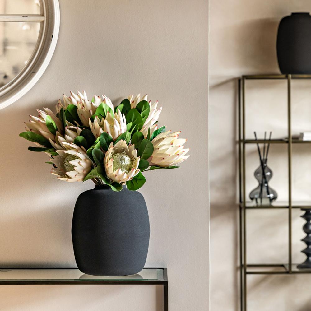Faux Bunch Statement Tropical Ivory