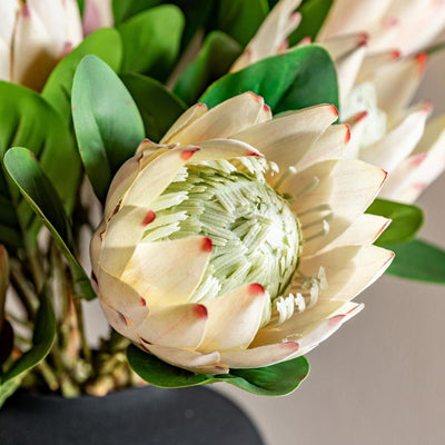 Faux Bunch Statement Tropical Ivory