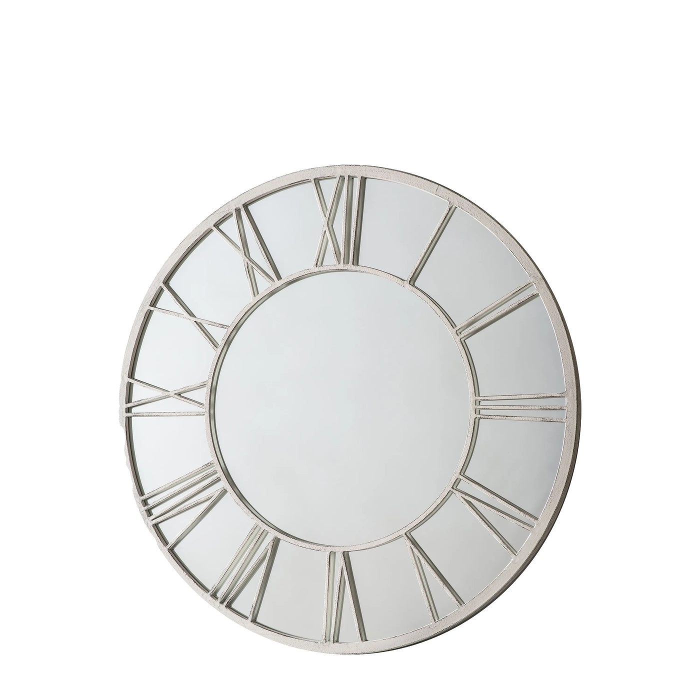 Longfield Outdoor Round Mirror White