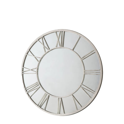 Longfield Outdoor Round Mirror White