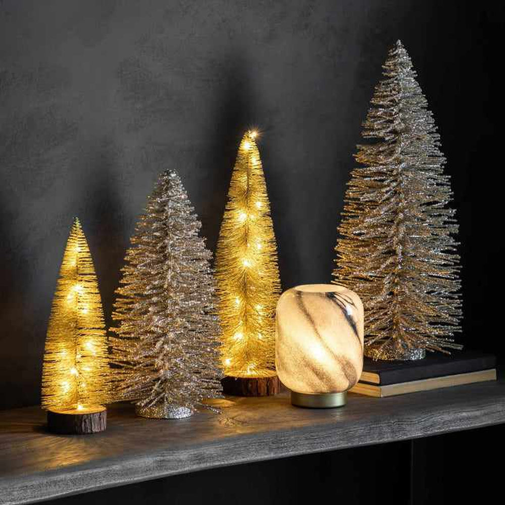 x12 Brush Tree with LED Lights Bundle