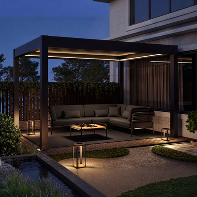 x4 Four Seasons Lantern LED Charcoal Pack