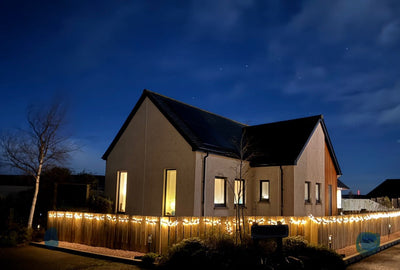 Camden USB Solar Cluster Fairy Lights - 640 LEDs