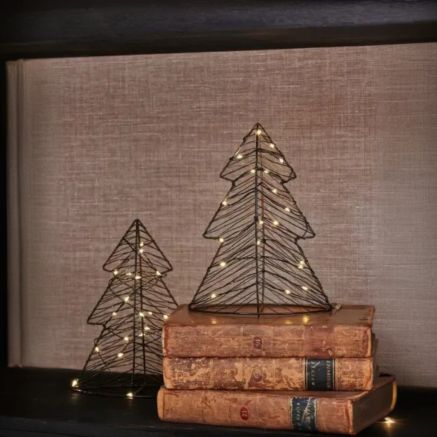 x2 Woven Winter Tree