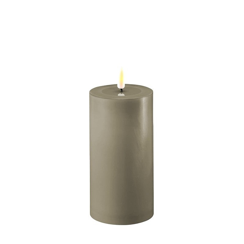x5 LED Lux Candles Sand