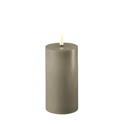 x5 LED Lux Candles Sand