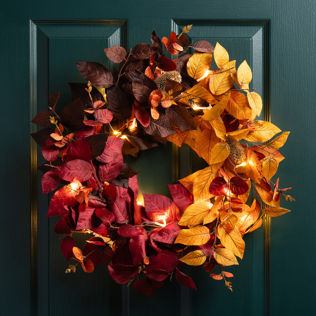 Autumnal Foliage Wreath
