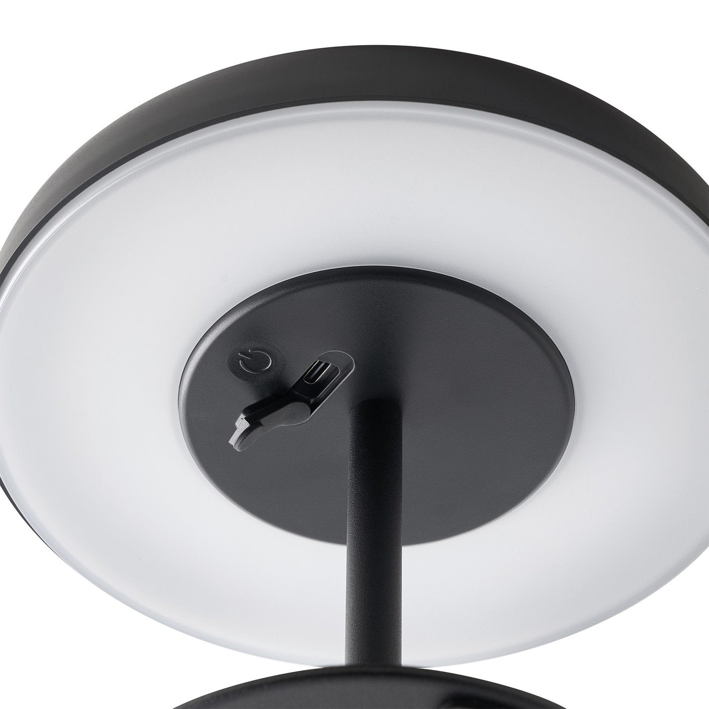 Elmer Solar Battery Light Black