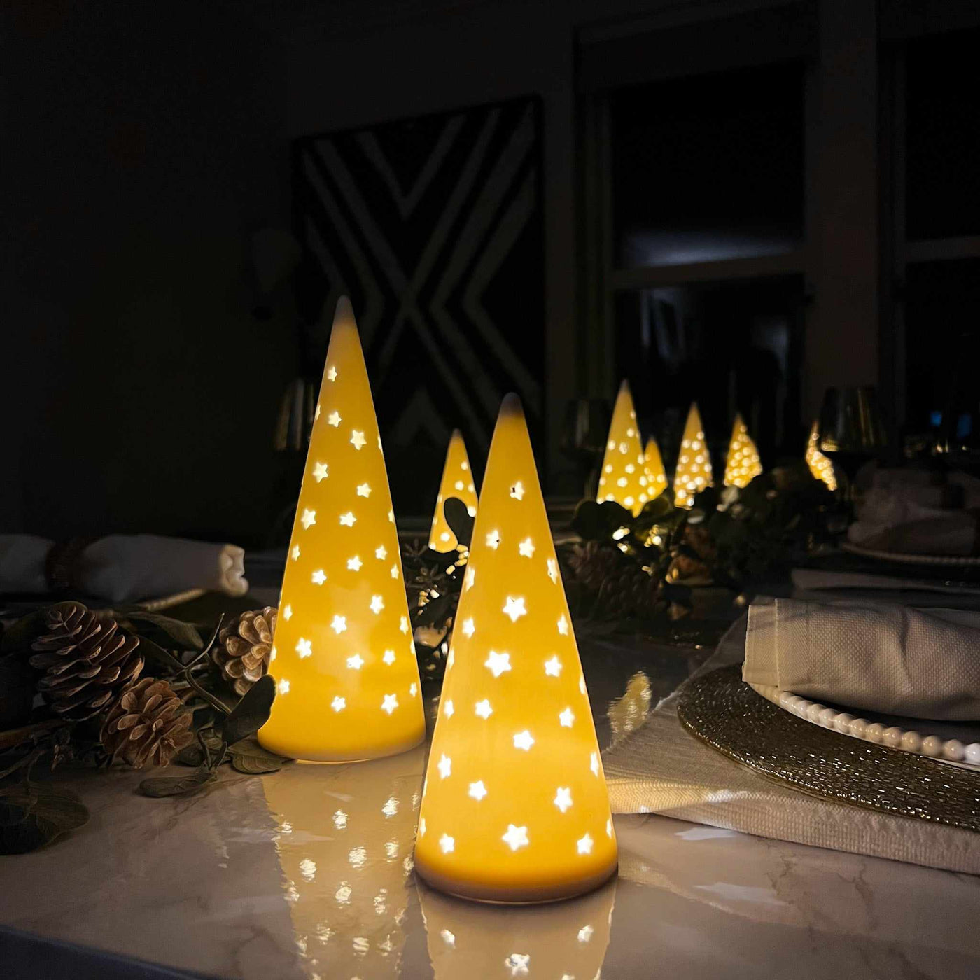 x16 Twinkle Trees with LED White