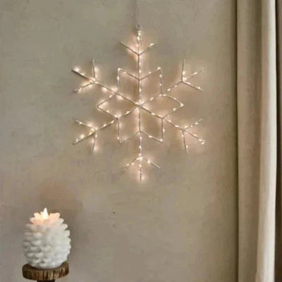 x3 Lumi Hanging Snowflake Light