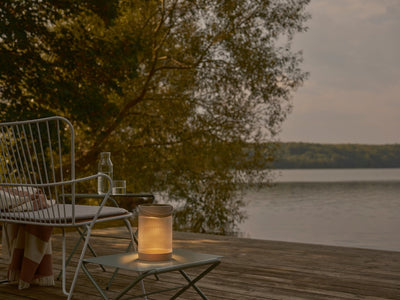 Coupar Solar Table Lamp Sand