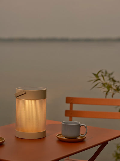 Coupar Solar Table Lamp Sand