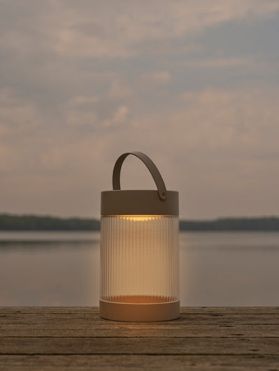 Coupar Solar Table Lamp Sand