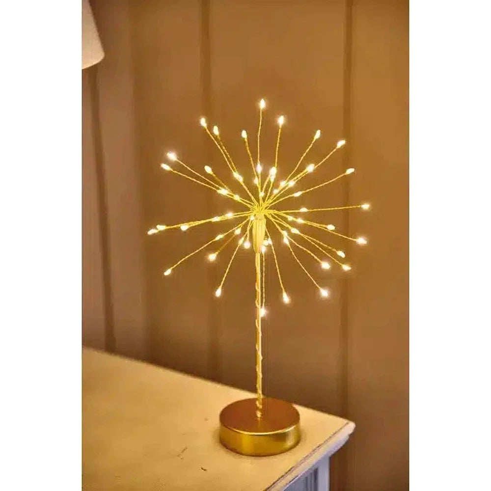 x6  Mini Table Starburst Gold