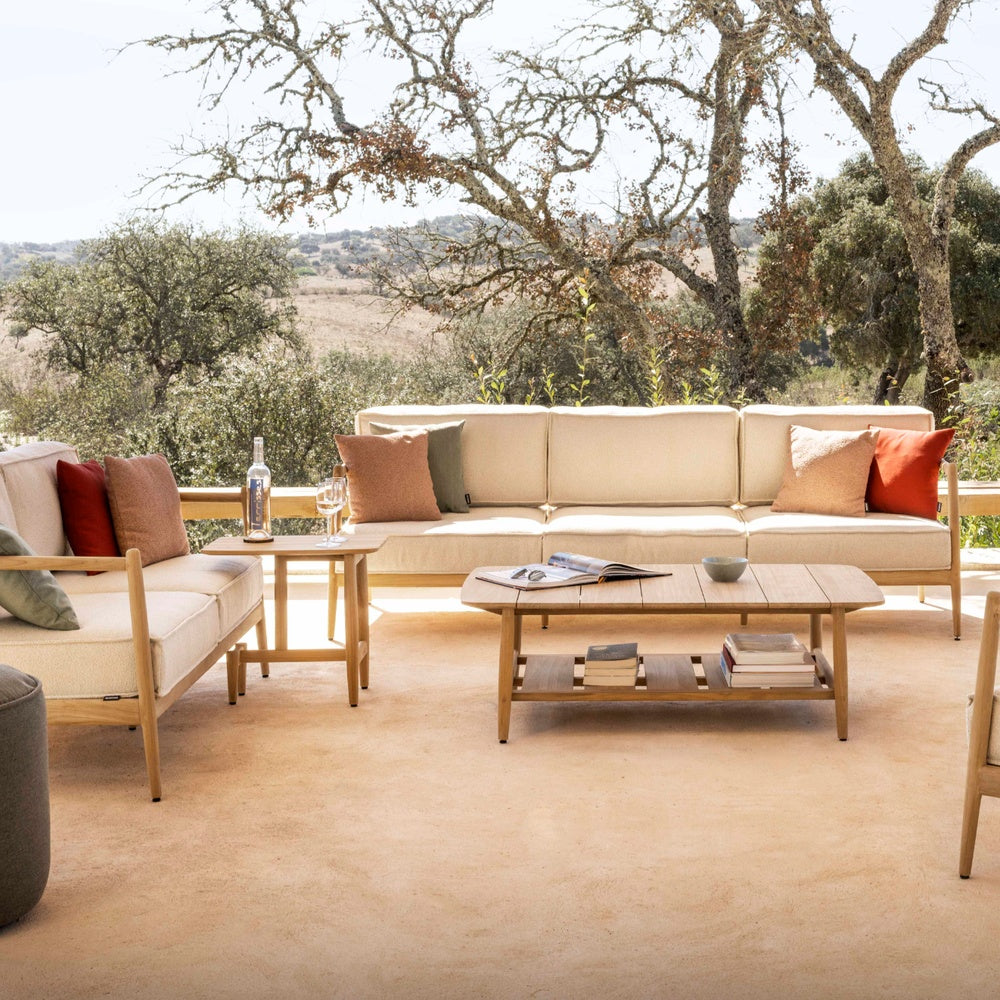 Torre Teak Sofa