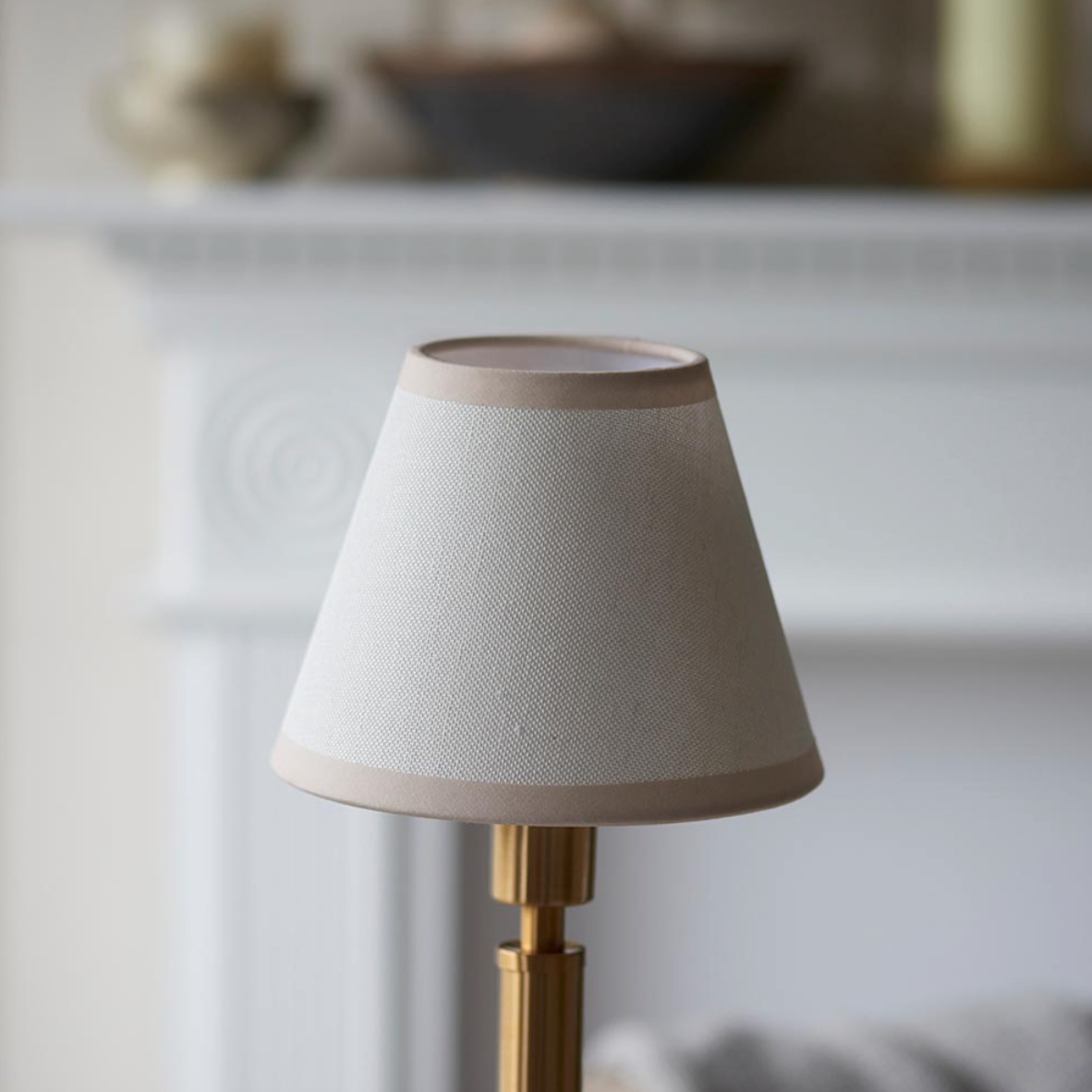 Upton Rechargeable Table Lamp White Shade