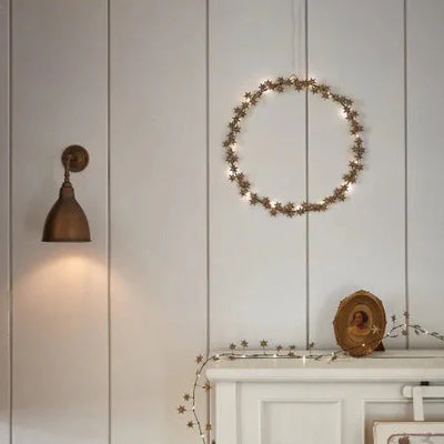 Starlight Wreath Gold