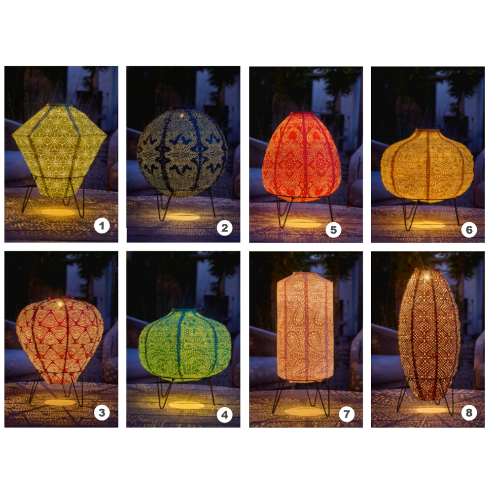 8x Solar Lantern & 12x Dandelion Pack