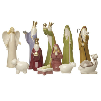 Dolomite Nativity Set