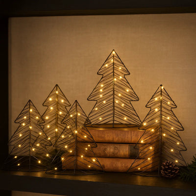 x2 Woven Winter Tree